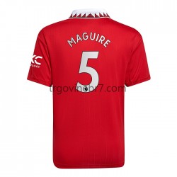 Dres Manchester United Harry Maguire 5 Domaći 2022-2023 Kratkih Rukava - Muški