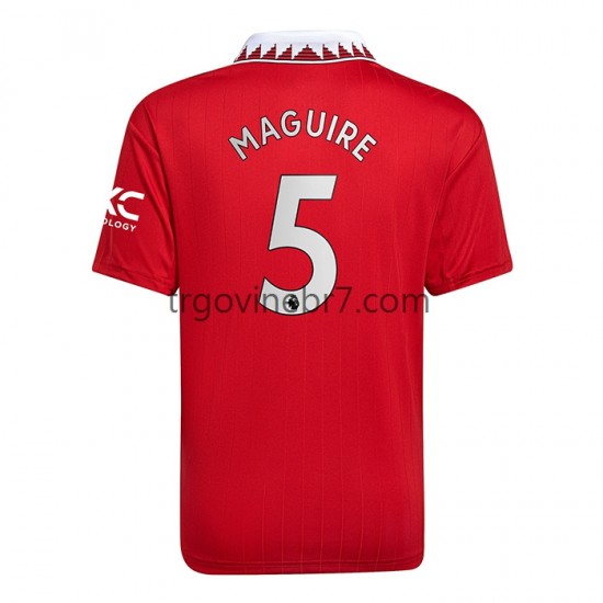 Dres Manchester United Harry Maguire 5 Domaći 2022-2023 Kratkih Rukava - Muški