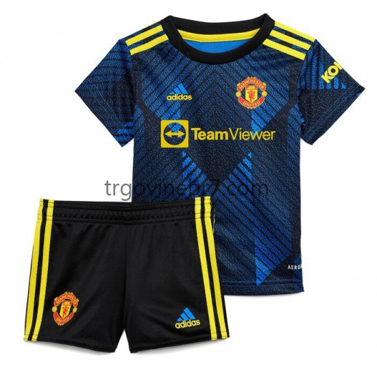 Dres Manchester United Treći 2021-2022 Kratkih Rukava - Dječji