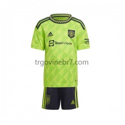 Dres Manchester United Treći 2022-2023 Kratkih Rukava - Dječji Dres Manchester United Treći 2022-2023 Kratkih Rukava - Dječji