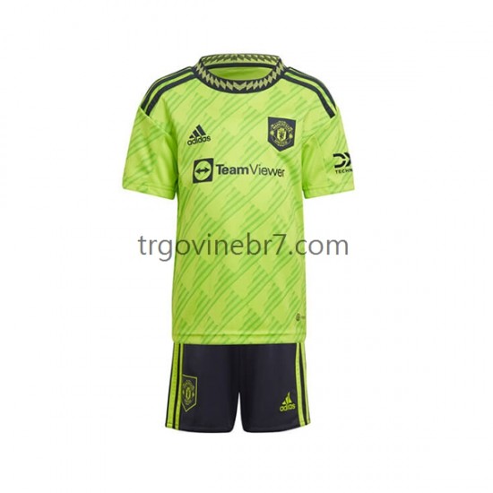 Dres Manchester United Treći 2022-2023 Kratkih Rukava - Dječji