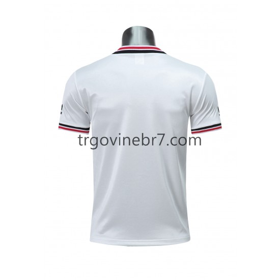 Dres Manchester United 1985 Retro Gostujući Kratkih Rukava - Muški