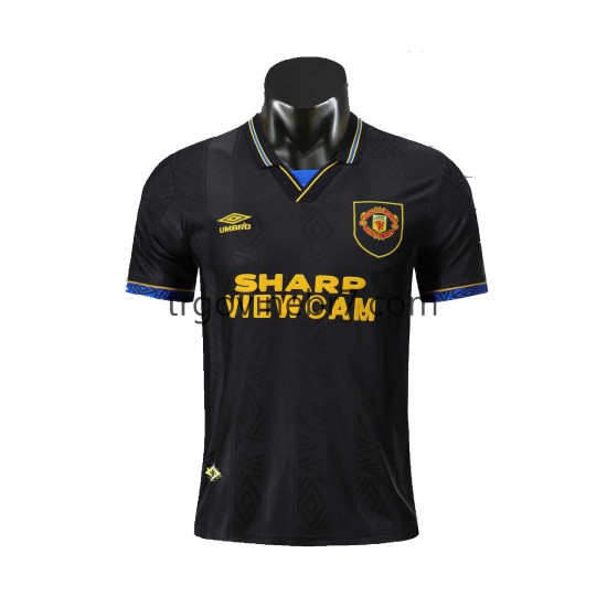 Dres Manchester United Retro Gostujući 1994 Kratkih Rukava - Muški