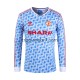 Dres Manchester United 1992 Retro Domaći Dugim Rukavima - Muški