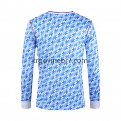 Dres Manchester United 1992 Retro Domaći Dugim Rukavima - Muški