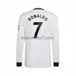 Dres Manchester United Ronaldo 7 Gostujući 2022-2023 Dugim Rukavima - Muški