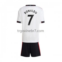 Dres Manchester United Ronaldo 7 Gostujući 2022-2023 Kratkih Rukava - Dječji