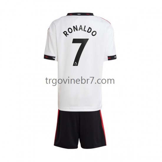 Dres Manchester United Ronaldo 7 Gostujući 2022-2023 Kratkih Rukava - Dječji