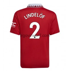 Dres Manchester United Victor Lindelof 2 Domaći 2022-2023 Kratkih Rukava - Muški Dres Manchester United Victor Lindelof 2 Domaći 2022-2023 Kratkih Rukava - Muški