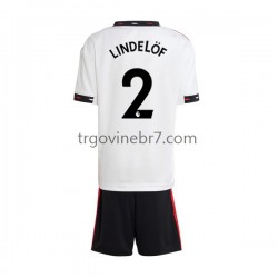Dres Manchester United Victor Lindelof 2 Gostujući 2022-2023 Kratkih Rukava - Dječji Dres Manchester United Victor Lindelof 2 Gostujući 2022-2023 Kratkih Rukava - Dječji