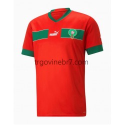 Dres Maroko Domaći World Cup 2022 Kratkih Rukava - Muški Dres Maroko Domaći World Cup 2022 Kratkih Rukava - Muški