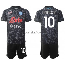 Dres Napoli Diego Maradona 10 Special Domaći 2021-2022 Kratkih Rukava - Dječji