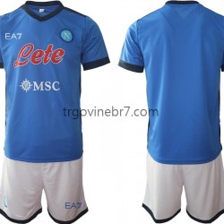 Dres Napoli Domaći 2021-2022 Kratkih Rukava - Dječji