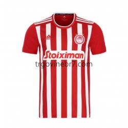 Dres Olympiacos Domaći 2021-2022 Kratkih Rukava - Muški