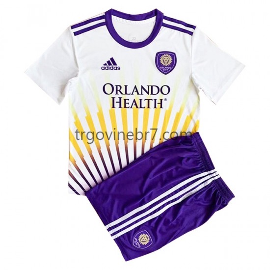 Dres Orlando City Gostujući 2022-2023 Kratkih Rukava - Dječji