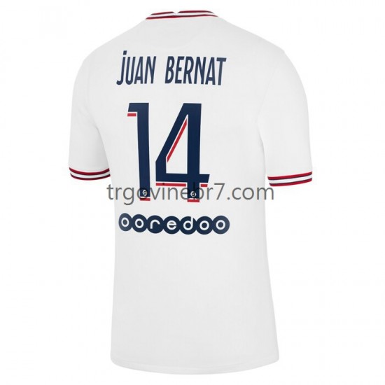 Dres Paris Saint-Germain Juan Bernat 14 Četvrti 2021-2022 Kratkih Rukava - Muški