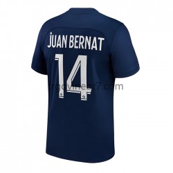 Dres Paris Saint-Germain Juan Bernat 14 Domaći 2022-2023 Kratkih Rukava - Muški
