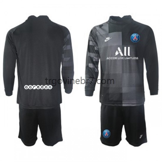 Golmanski Dres - Dres Paris Saint-Germain PSG Gostujući 2021-2022 Dugim Rukavima - Dječji