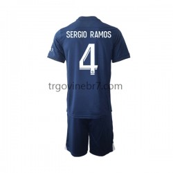 Dres Paris Saint-Germain Sergio Ramos 4 Domaći 2022-2023 Kratkih Rukava - Dječji