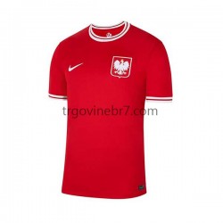 Dres Poljska Gostujući World Cup 2022 Kratkih Rukava - Muški