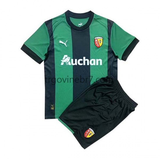 Dres RC Lens Gostujući 2022-2023 Kratkih Rukava - Dječji