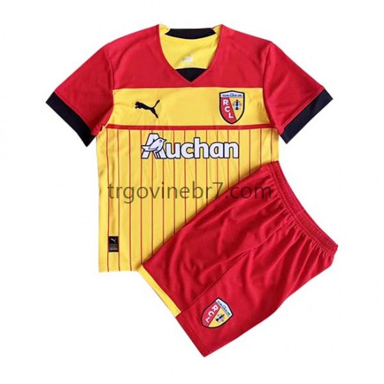 Dres RC Lens Domaći 2022-2023 Kratkih Rukava - Dječji