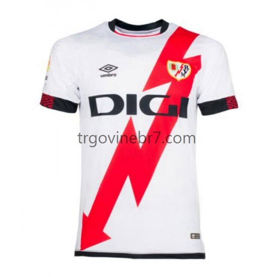 Dres Rayo Vallecano Domaći 2021-2022 Kratkih Rukava - Muški