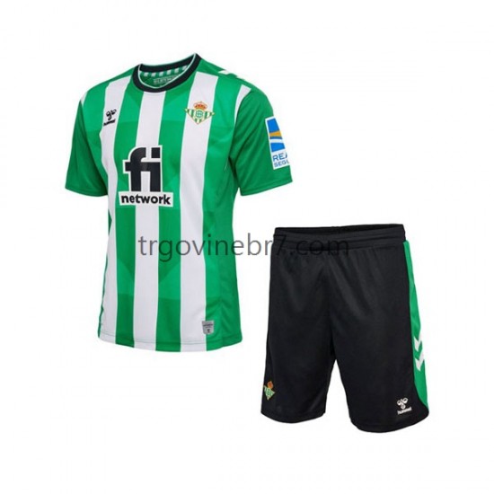 Dres Real Betis Domaći 2022-2023 Kratkih Rukava - Dječji