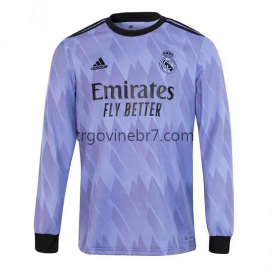 Dres Real Madrid Gostujući 2022-2023 Dugim Rukavima - Muški
