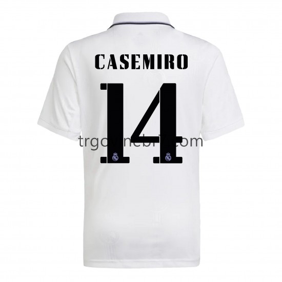Dres Real Madrid Casemiro 14 Domaći 2022-2023 Kratkih Rukava - Muški