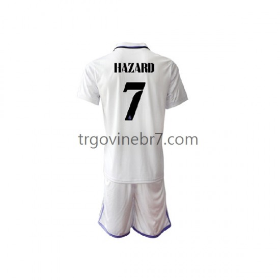 Dres Real Madrid Eden Hazard 7 Domaći 2022-2023 Kratkih Rukava - Dječji