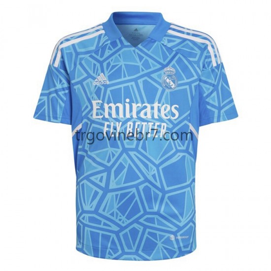 Golmanski Dres - Dres Real Madrid Domaći 2022-2023 Kratkih Rukava - Muški