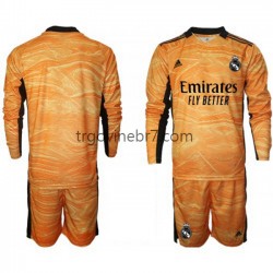 Golmanski Dres - Dres Real Madrid Gostujući 2021-2022 Dugim Rukavima - Dječji Golmanski Dres - Dres Real Madrid Gostujući 2021-2022 Dugim Rukavima - Dječji