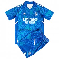 Golmanski Dres - Dres Real Madrid Domaći 2022-2023 Kratkih Rukava - Dječji