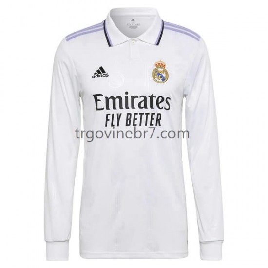 Dres Real Madrid Domaći 2022-2023 Dugim Rukavima - Muški
