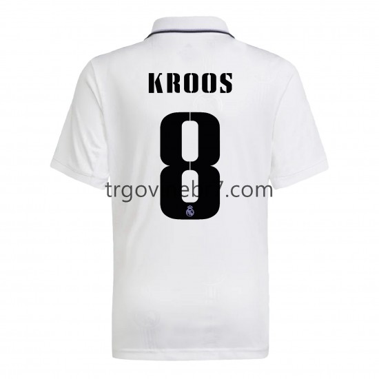 Dres Real Madrid Kroos 8 Domaći 2022-2023 Kratkih Rukava - Muški