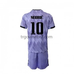 Dres Real Madrid Modrić Luka 10 Gostujući 2022-2023 Kratkih Rukava - Dječji