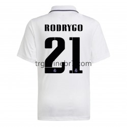 Dres Real Madrid Rodrygo 21 Domaći 2022-2023 Kratkih Rukava - Muški Dres Real Madrid Rodrygo 21 Domaći 2022-2023 Kratkih Rukava - Muški