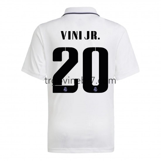 Dres Real Madrid Vini Jr. 20 Domaći 2022-2023 Kratkih Rukava - Muški
