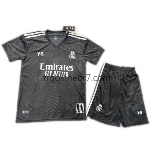 Dres Real Madrid Y-3 Četvrti 2021-2022 Kratkih Rukava - Dječji