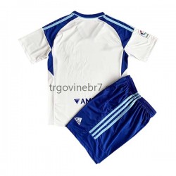 Dres Real Zaragoza Domaći 2022-2023 Kratkih Rukava - Dječji