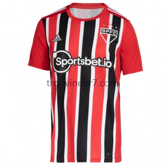 Dres Sao Paulo Gostujući 2022-2023 Kratkih Rukava - Muški
