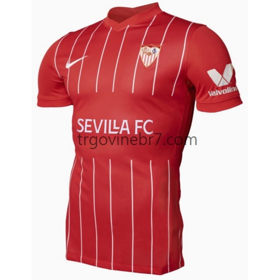 Dres Sevilla FC Gostujući 2021-2022 Kratkih Rukava - Muški