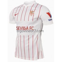 Dres Sevilla FC Domaći 2021-2022 Kratkih Rukava - Muški