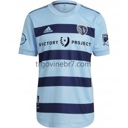 Dres Sporting Kansas City Domaći 2022 Kratkih Rukava - Muški Dres Sporting Kansas City Domaći 2022 Kratkih Rukava - Muški