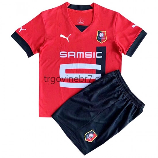 Dres Stade Rennais Domaći 2022-2023 Kratkih Rukava - Dječji