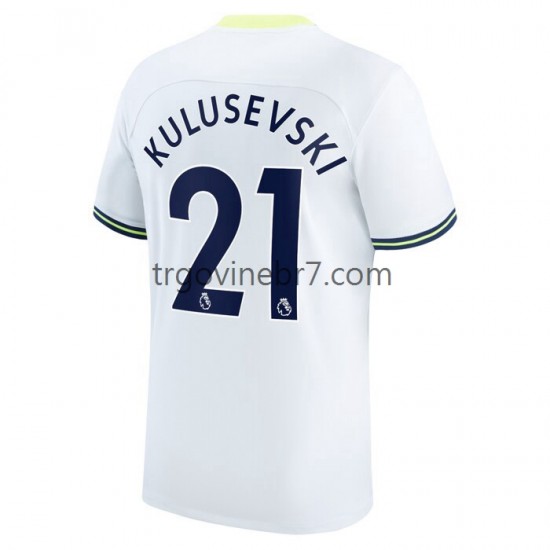Dres Tottenham Hotspur Dejan Kulusevski 21 Domaći 2022-2023 Kratkih Rukava - Muški