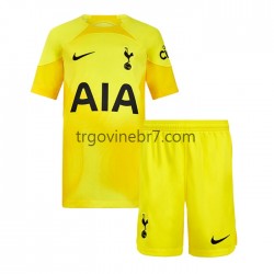 Golmanski Dres - Dres Tottenham Hotspur Domaći 2022-2023 Kratkih Rukava - Dječji