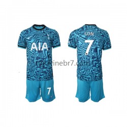 Dres Tottenham Hotspur Son Heung-min 7 Treći 2022-2023 Kratkih Rukava - Dječji
