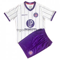 Dres Toulouse FC Domaći 2022-2023 Kratkih Rukava - Dječji